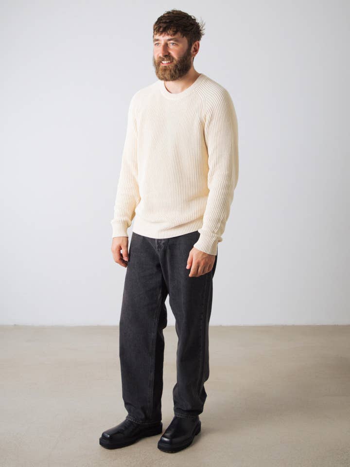 Honest Basics - Wholesale Knit Sweater - Men's - Heavy Knit Jumper Men17