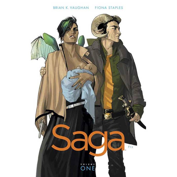 Simon & Schuster - Wholesale Graphic Novel - Saga Volume 1 by Brian K Vaughan