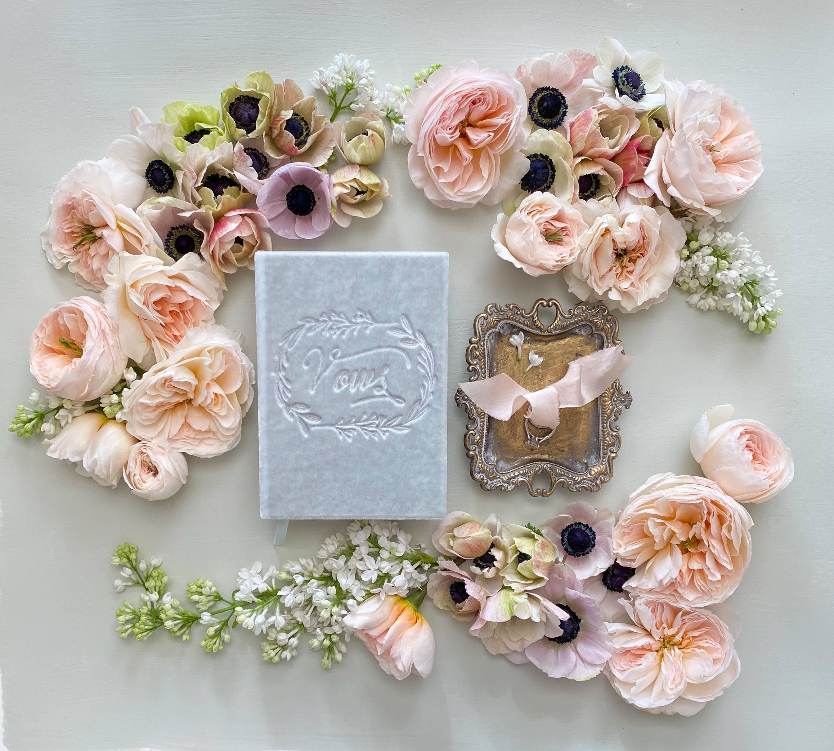 The First Snow - Vente Journal intime - Livre de vœux de mariage en velours de soie - Couleurs assorties2