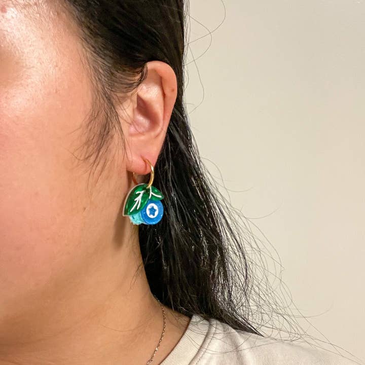 Sunnie Creative - Wholesale Dangle Earrings - Mini Blueberry Dangle4