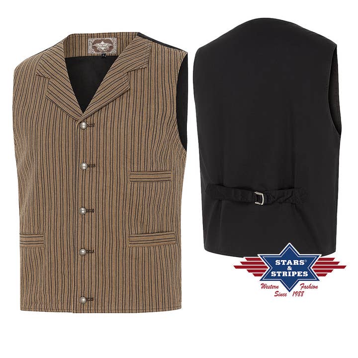 Stars & Stripes® - Wholesale Suit Vest - Men's - Old-style vest - Earl
