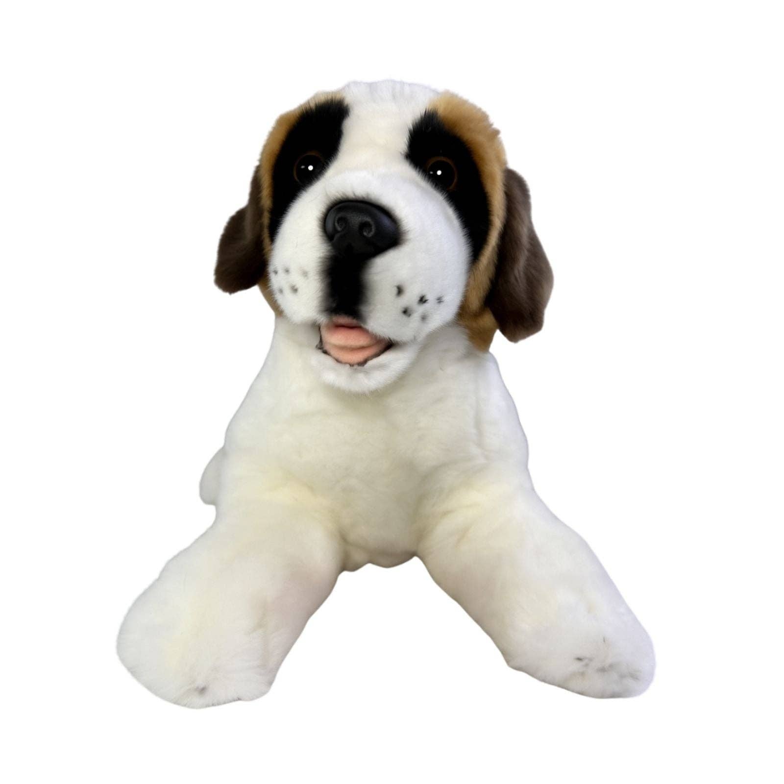 Bocchetta Plush Toys - Wholesale Pet Plush Toy - Dog - Mozart - St. Bernard - 40cm lying