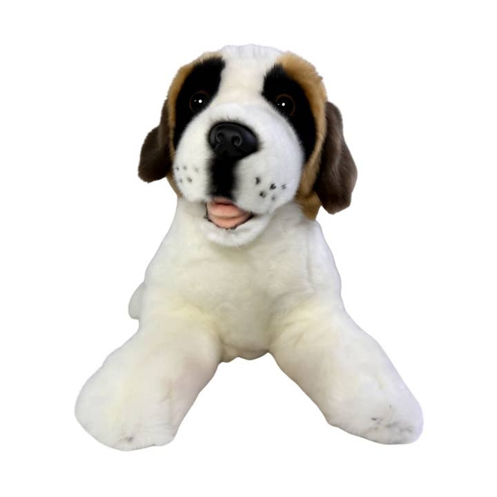 Mozart - San Bernardo - 40 cm sdraiato per la vendita all'ingrosso da parte di Bocchetta Plush Toys