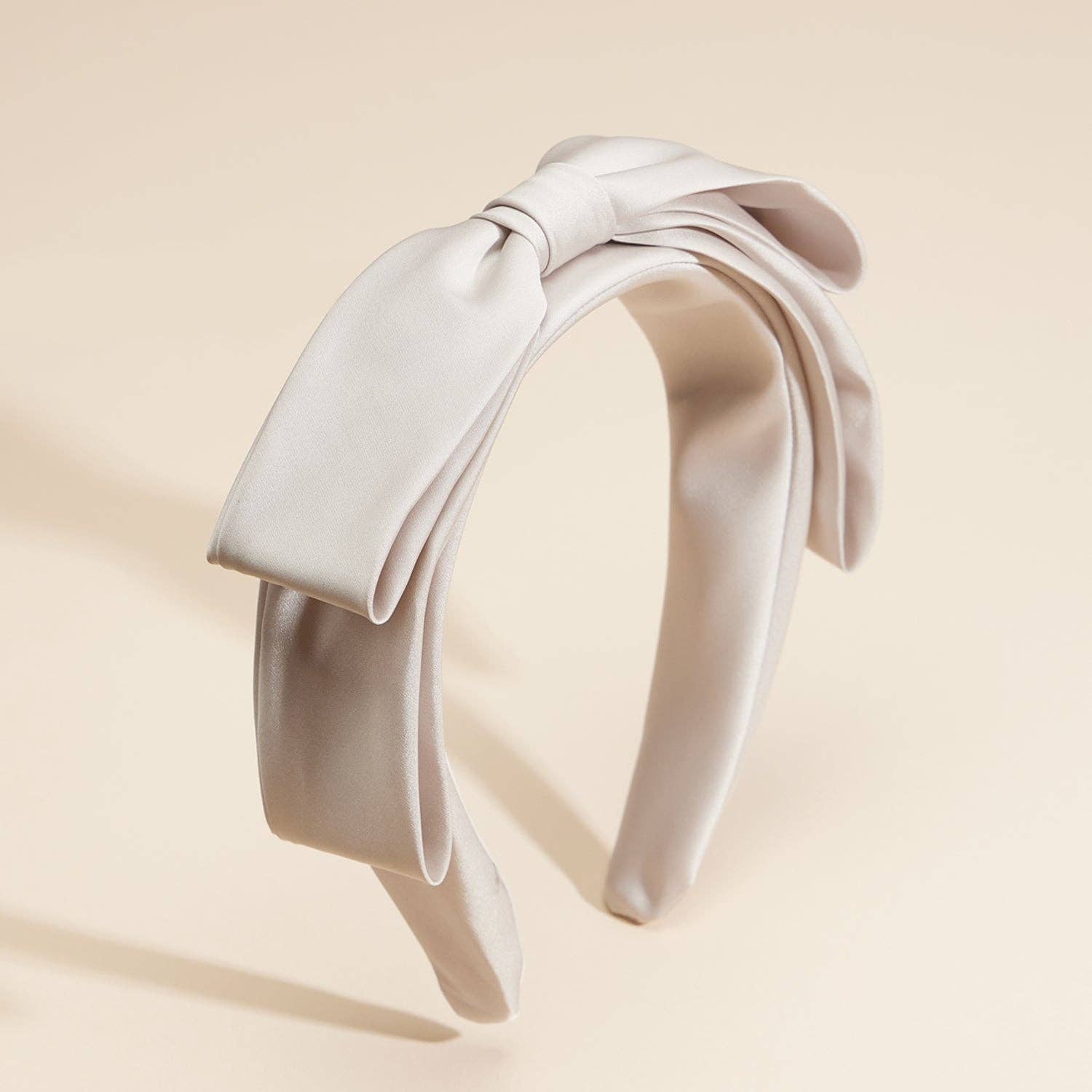 Frem - Wholesale Fashion Headband - Women's - Simple Satin Bow Ribbon Headband5