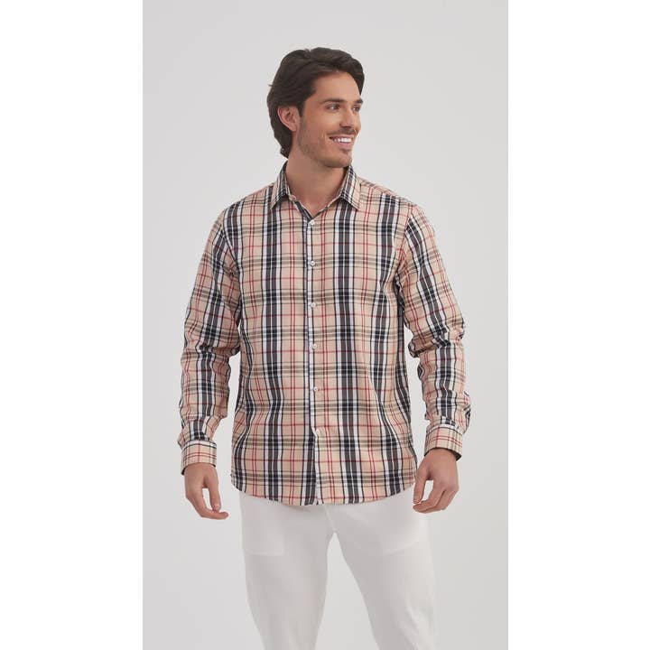 Camisa EDWARDS corte confortável por atacado de Yves Enzo