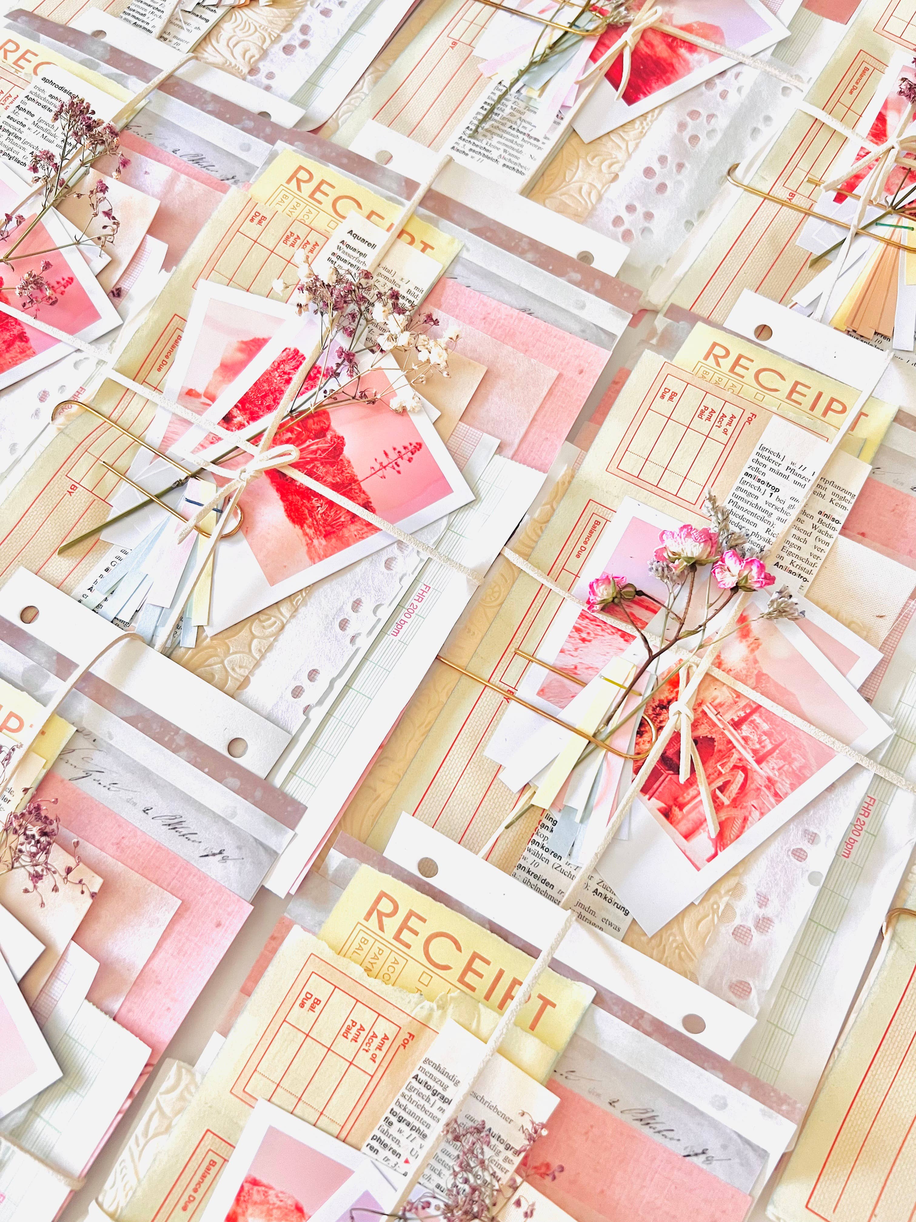 HELLO ARTIST DIY - Vente Kit de bricolage - Kit de scrapbooking vintage n°38