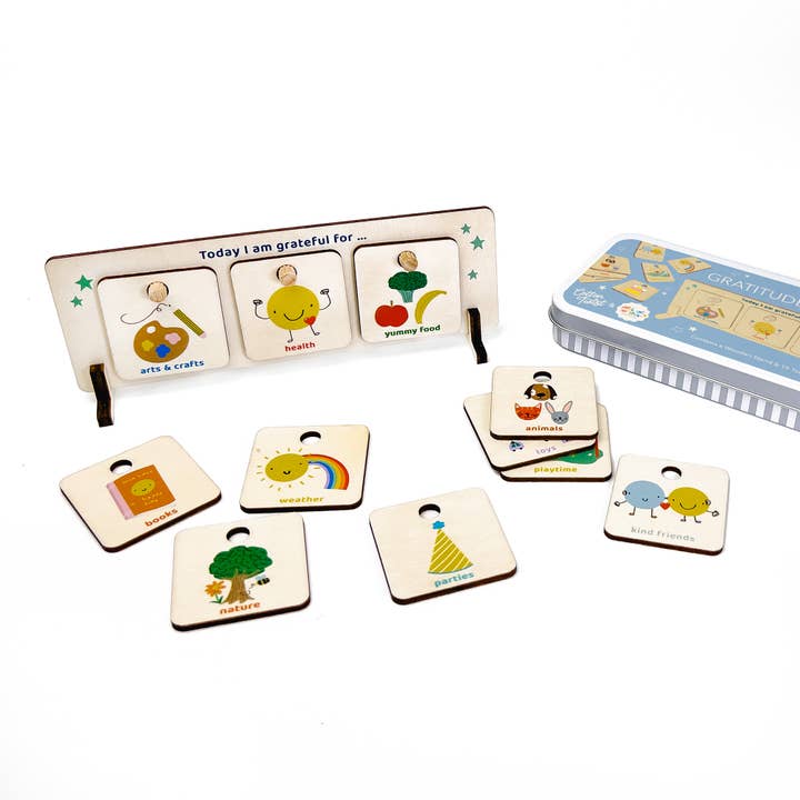 Cotton Twist (USA DUTIES PAID) - Wholesale Wood Toy - Kids - Gratitude Chart for Children3