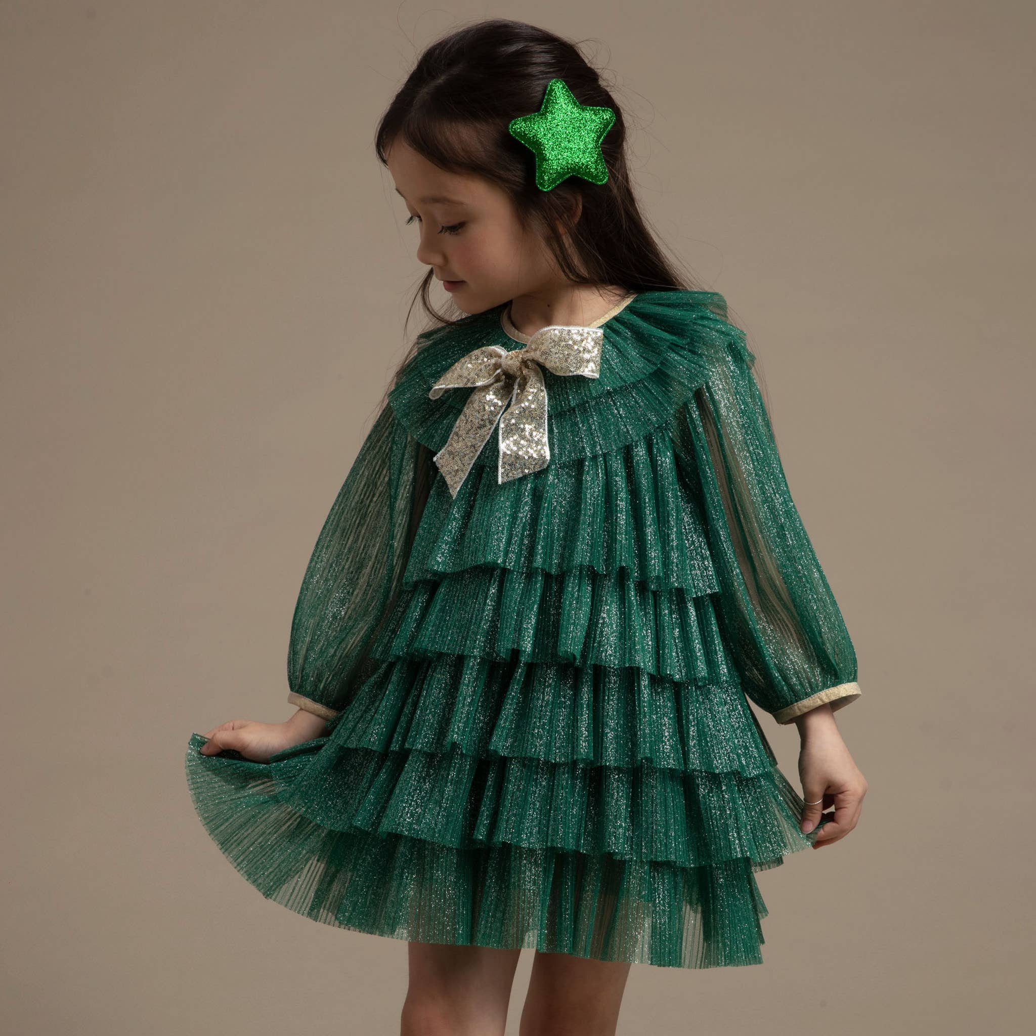 Petite Hailey – Großhandel Kleid – Kinder – Mehrlagiges Kleid11