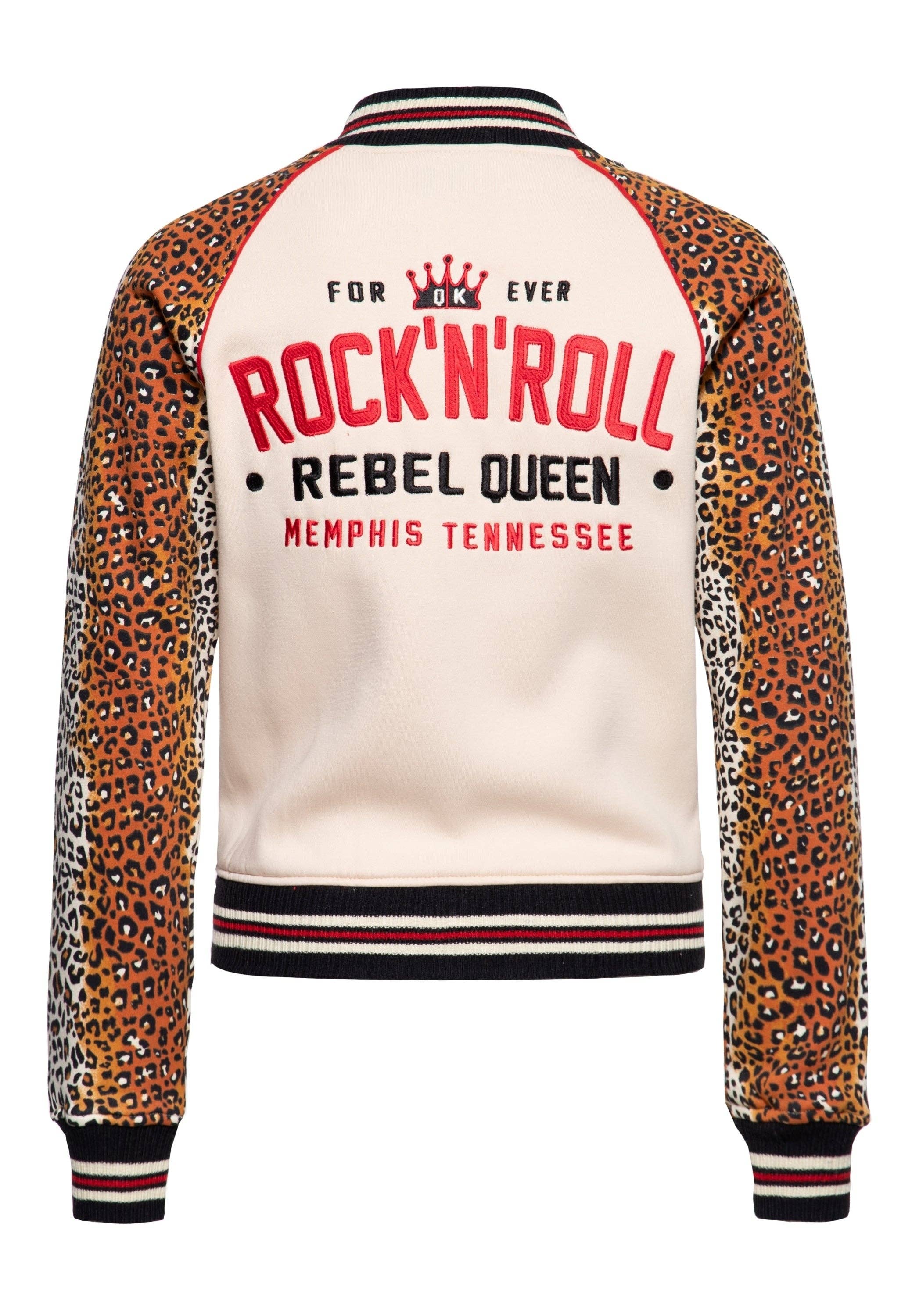 KING KEROSIN - Wholesale Varsity/Baseball Jacket - Women's - Rock and Roll Rebel Queen College Jacket0