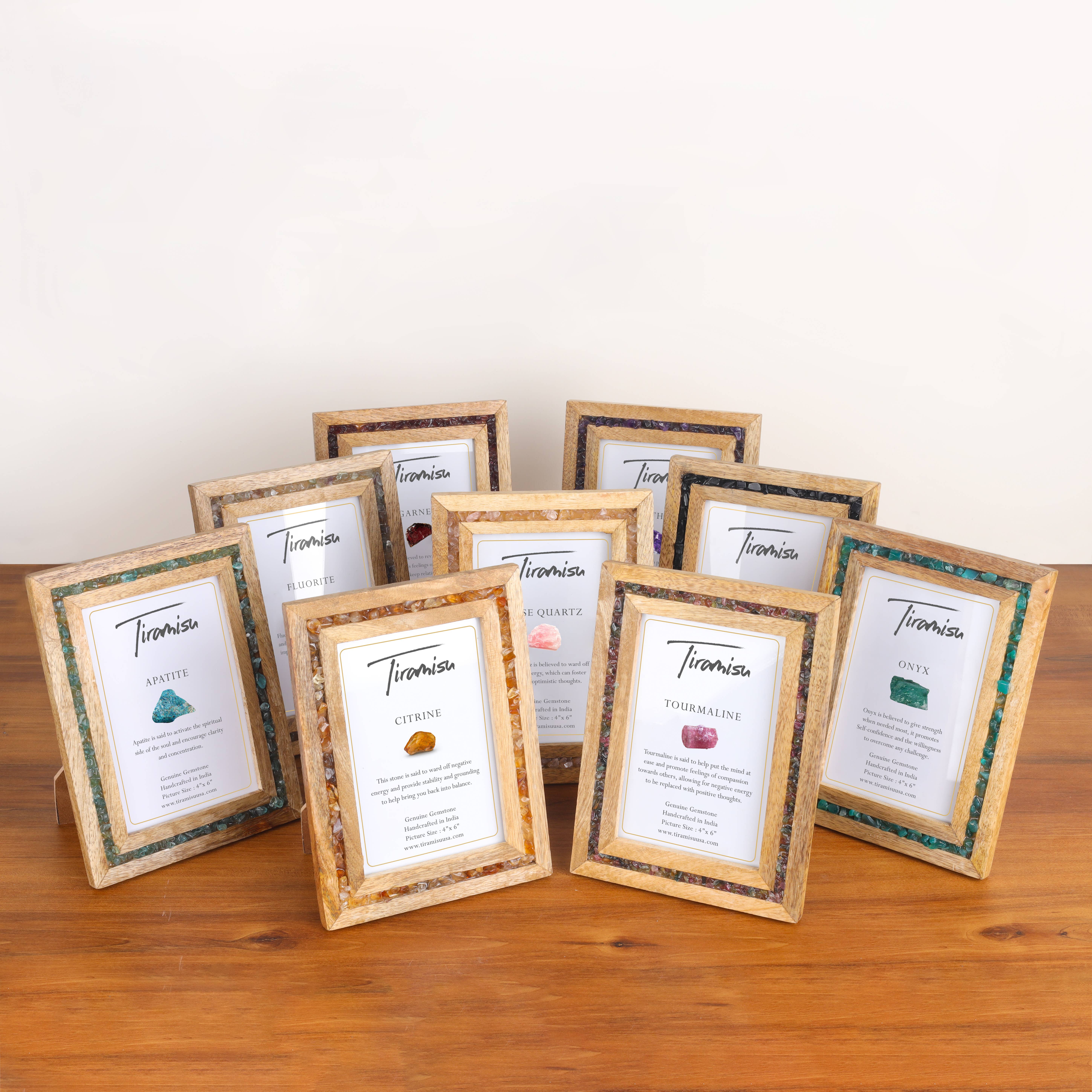 Tiramisu - Wholesale Picture Frame - Pink Moonglow Rose Quartz Picture Frame3