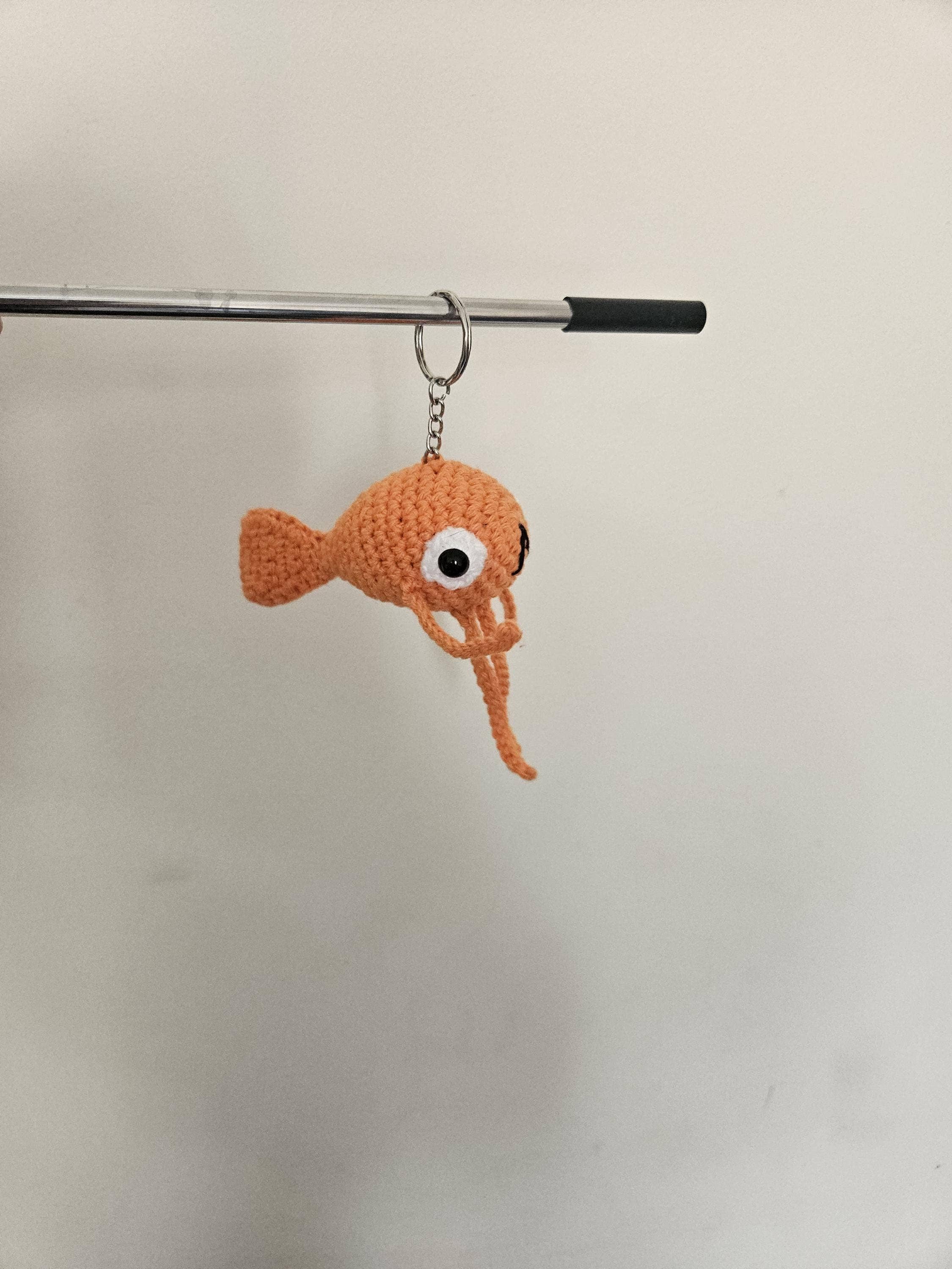 TOMOPOD LLC - Wholesale Stuffed/Plush Toy - Kids & Baby - Crochet Cute Le Poisson Steve, Funny Animal Keychain2