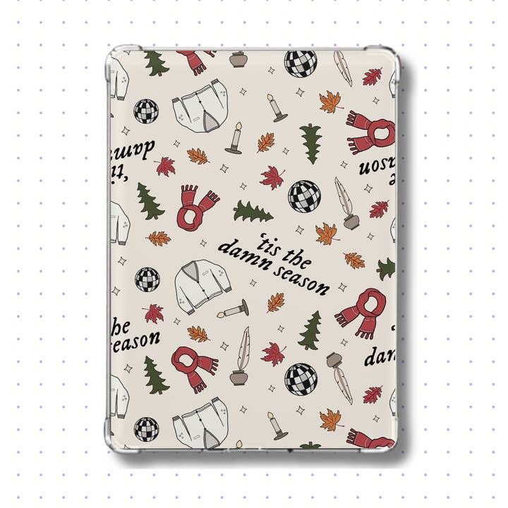 Tis the Damn Season E-Reader Case Insert for wholesale by 256 Craft Co
