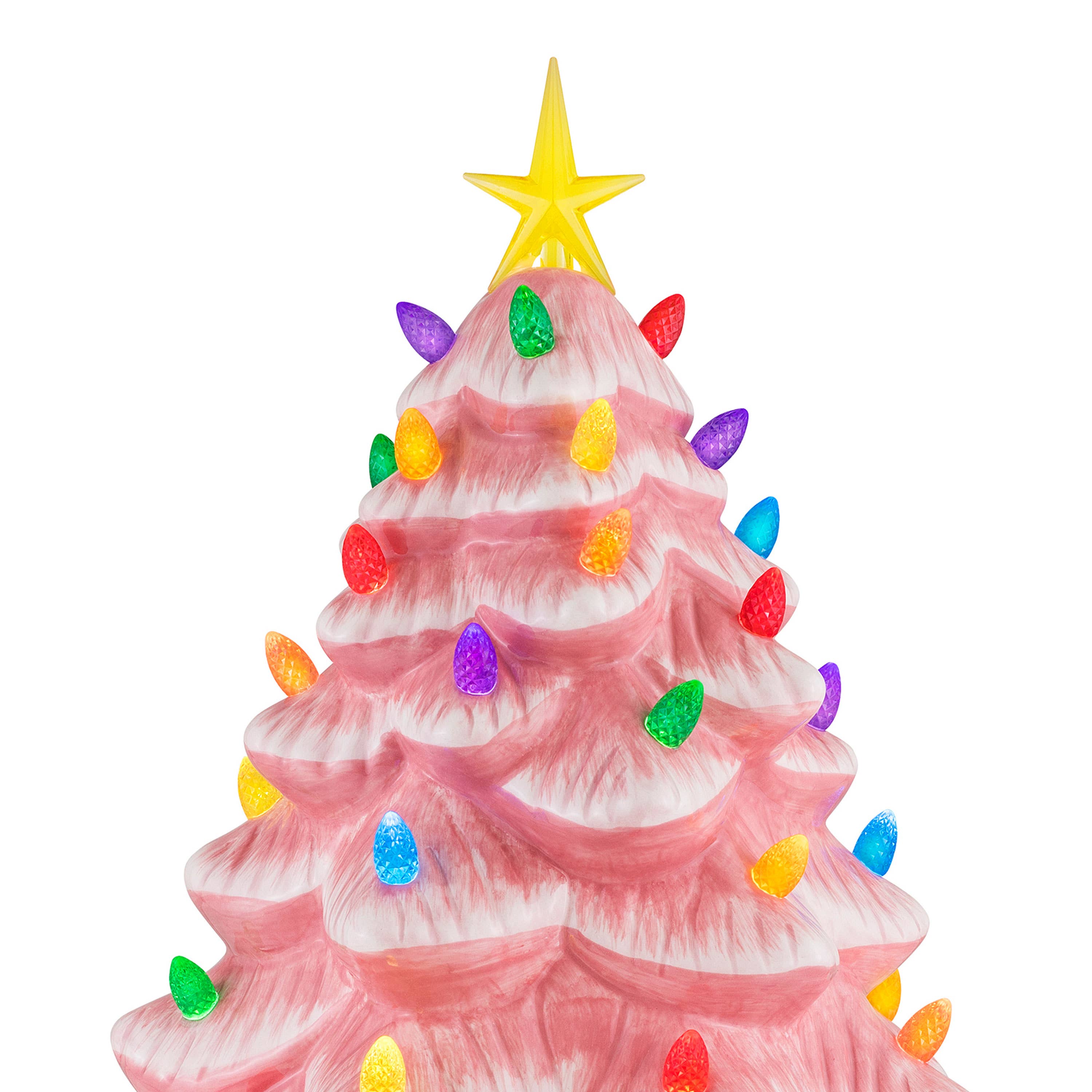 Mr. Christmas - Wholesale Christmas Decoration - 14" Nostalgic Tree - Pink4