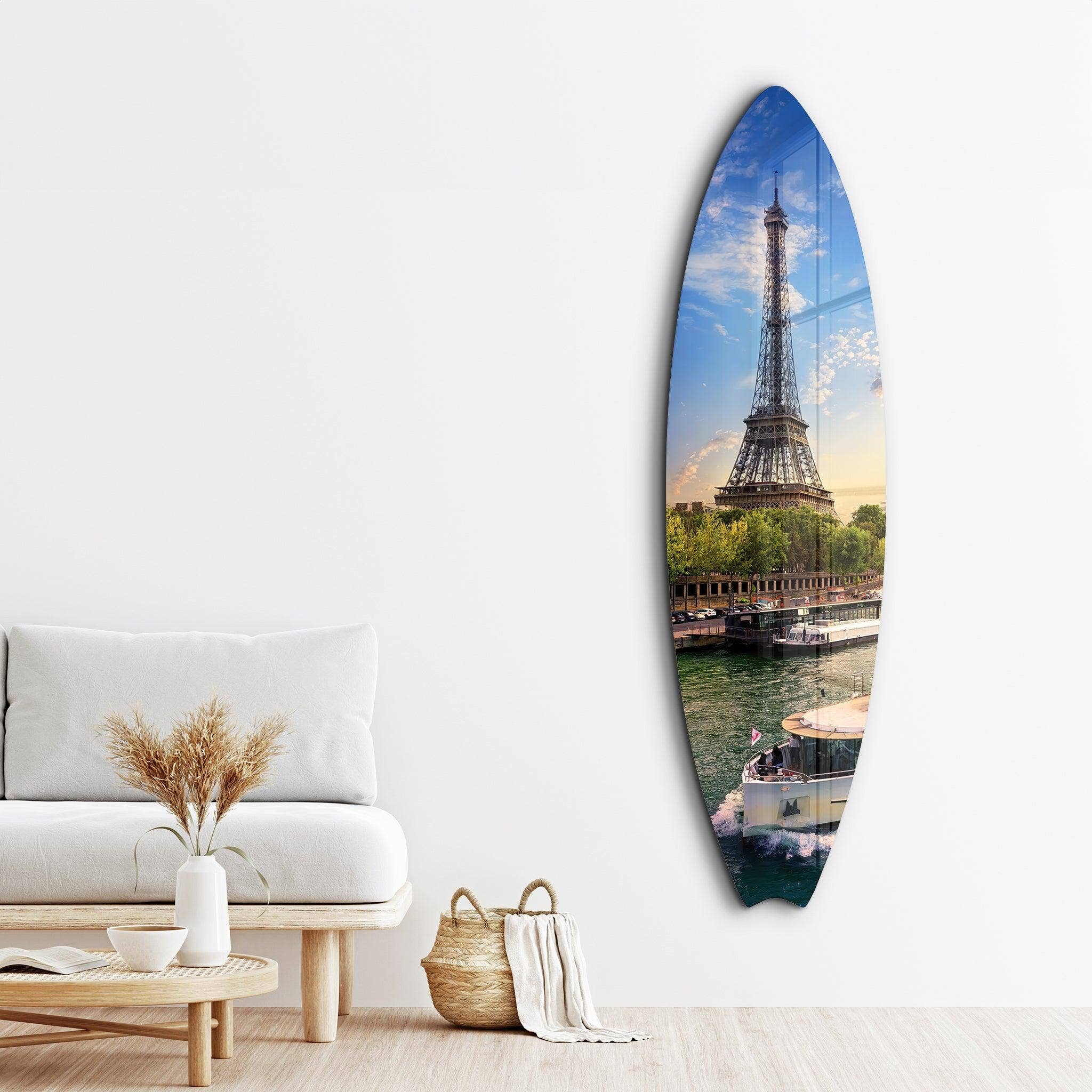 Artdesigna KG - Wholesale Wall Accent - Parisian Surf | Surfboard Glass Wall Art2