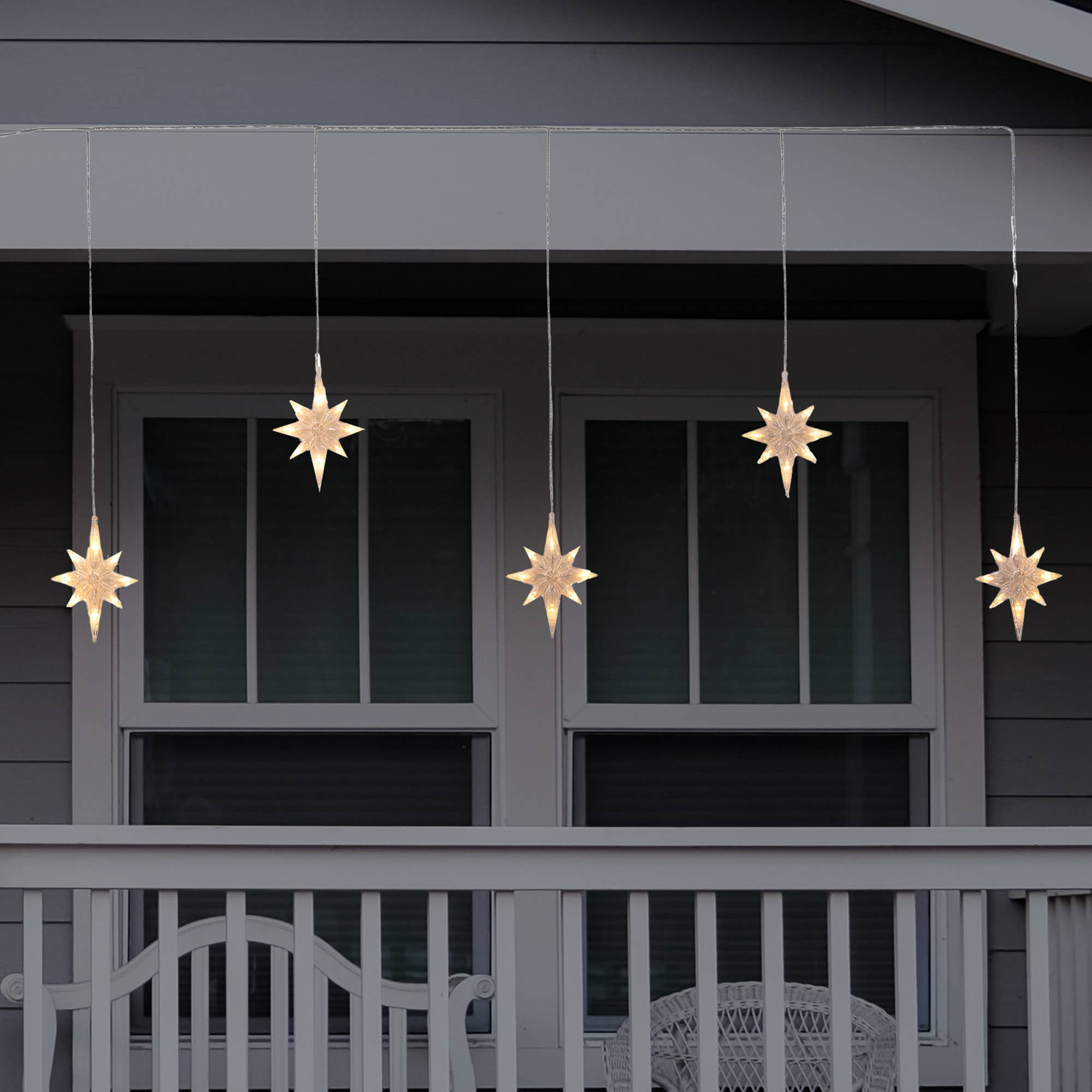 LumaBase - Wholesale String Lights - Electric North Star Curtain String Lights2