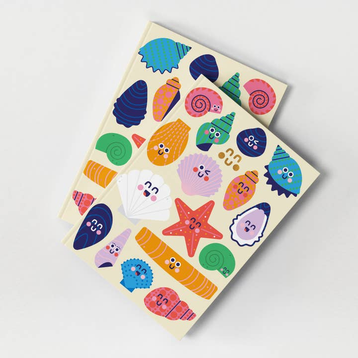 Studio Boketto - Venta al por mayor Cuadernos - Cuaderno con Conchas | Papelería Infantil | Papelería Bonita