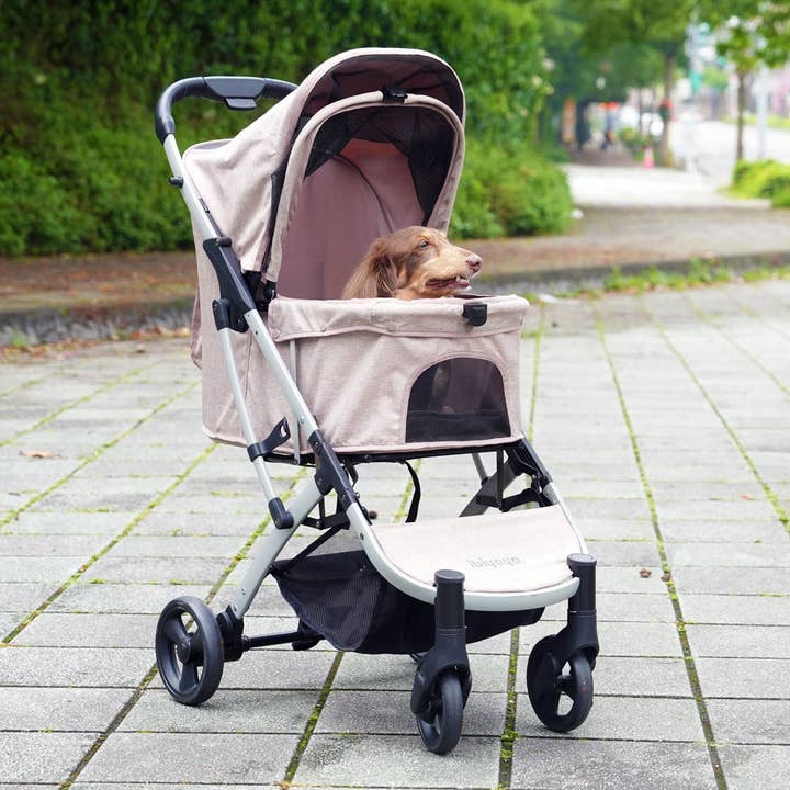 Ibiyaya - Wholesale Pet Carrier - Cat/Dog - Evolution Speedy Fold Pet Buggy Foldable Cat Rabbit Dog Pram1