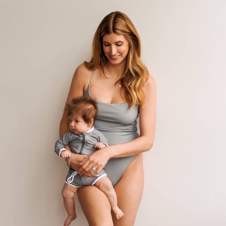 Adjustable one-piece swimsuit for wholesale by Nate & Marine