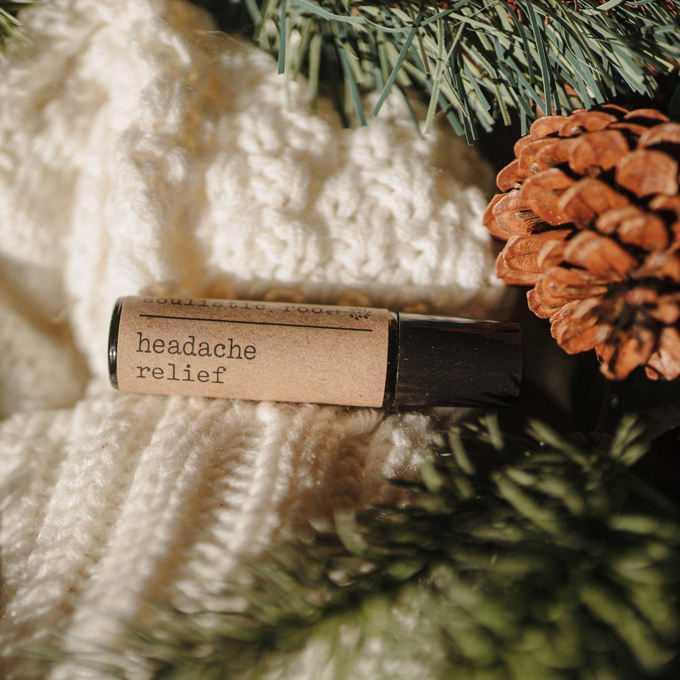 Soulistic Root - Essential Oils & Self Care Gifts - Wholesale Essential Oil Roll-On - Headache Relief Roller | Essential Oil Roller Bottle