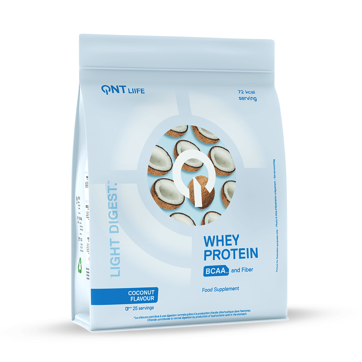 Gudis - Wholesale Protein/Superfood Powder - Whey Protein Light Digest - Coconut 500g1