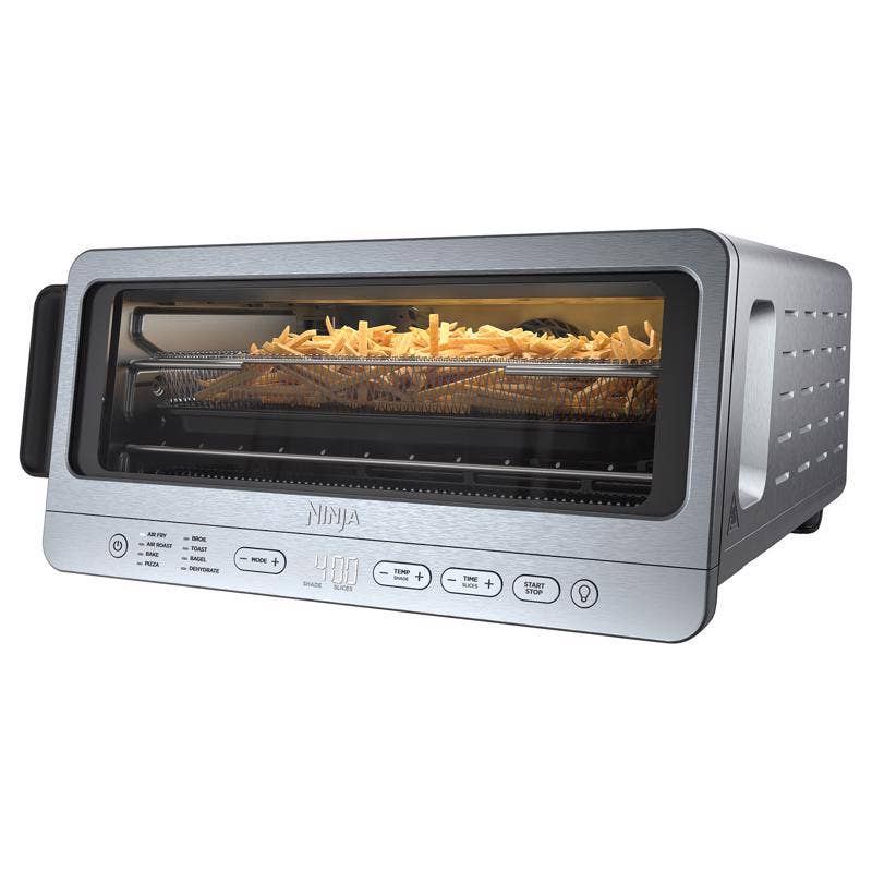 Everyday Supply Co - Wholesale Kitchen Appliance - Ninja Black/Silver Toaster Oven with Air Fry0