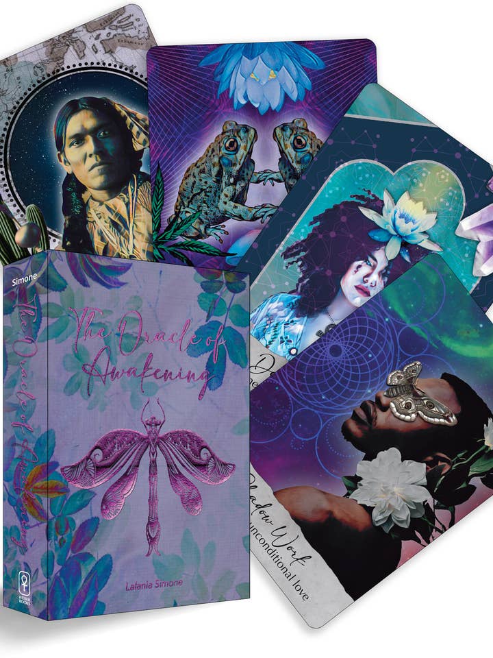 The Oracle of Awakening: 44 Cards & 112 Pg. Book for wholesale by Red Wheel/Weiser LLC