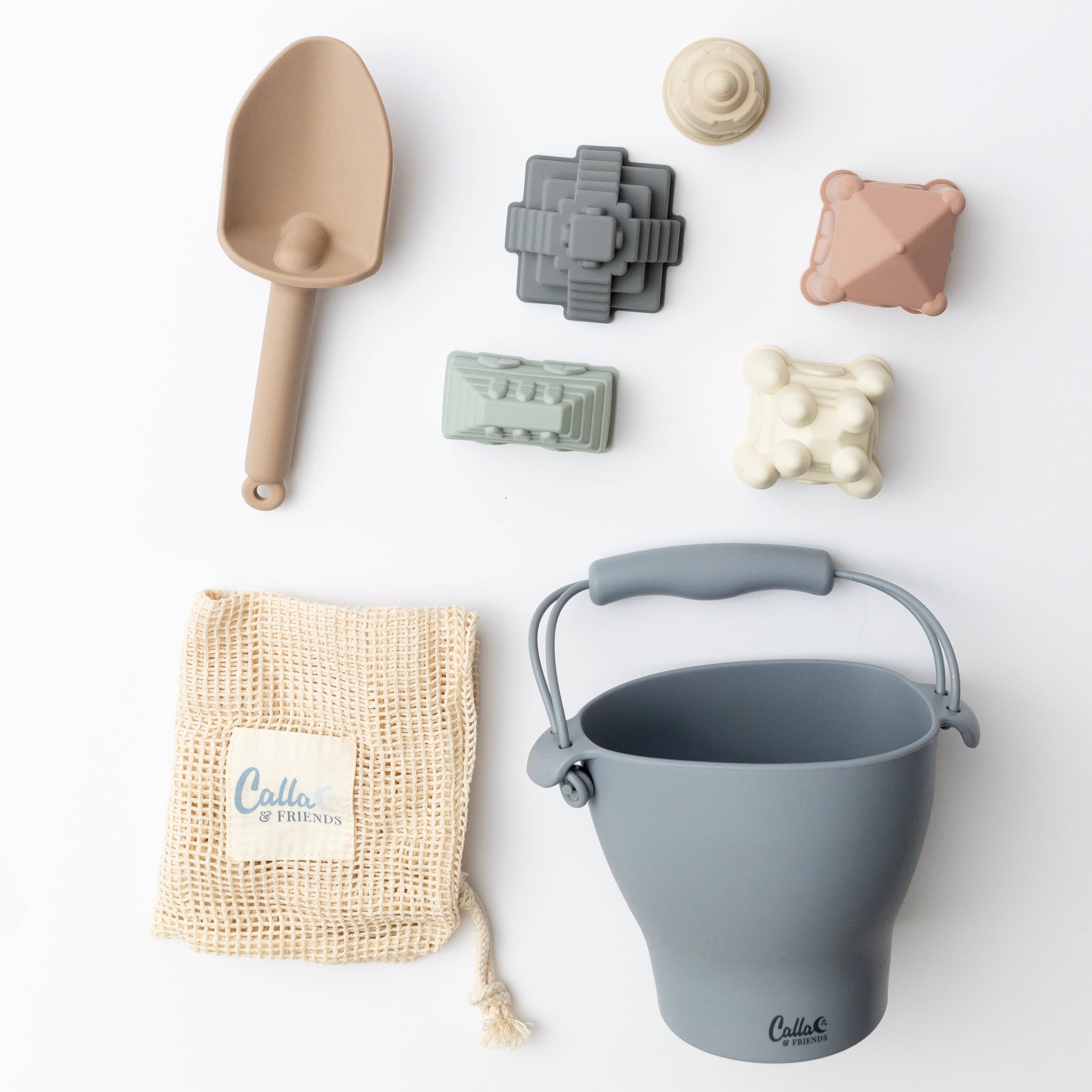 Calla & Friends - Wholesale Beach/Pool Toy - Kids & Baby - Ellie Silicone Beach Toy Set7