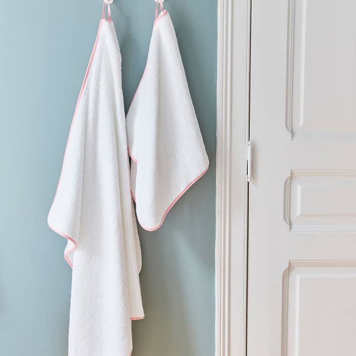 Torres Novas - Wholesale Bath Towel - Toalhas de Banho Orgânicas Baby Pink Mira 600 Gsm