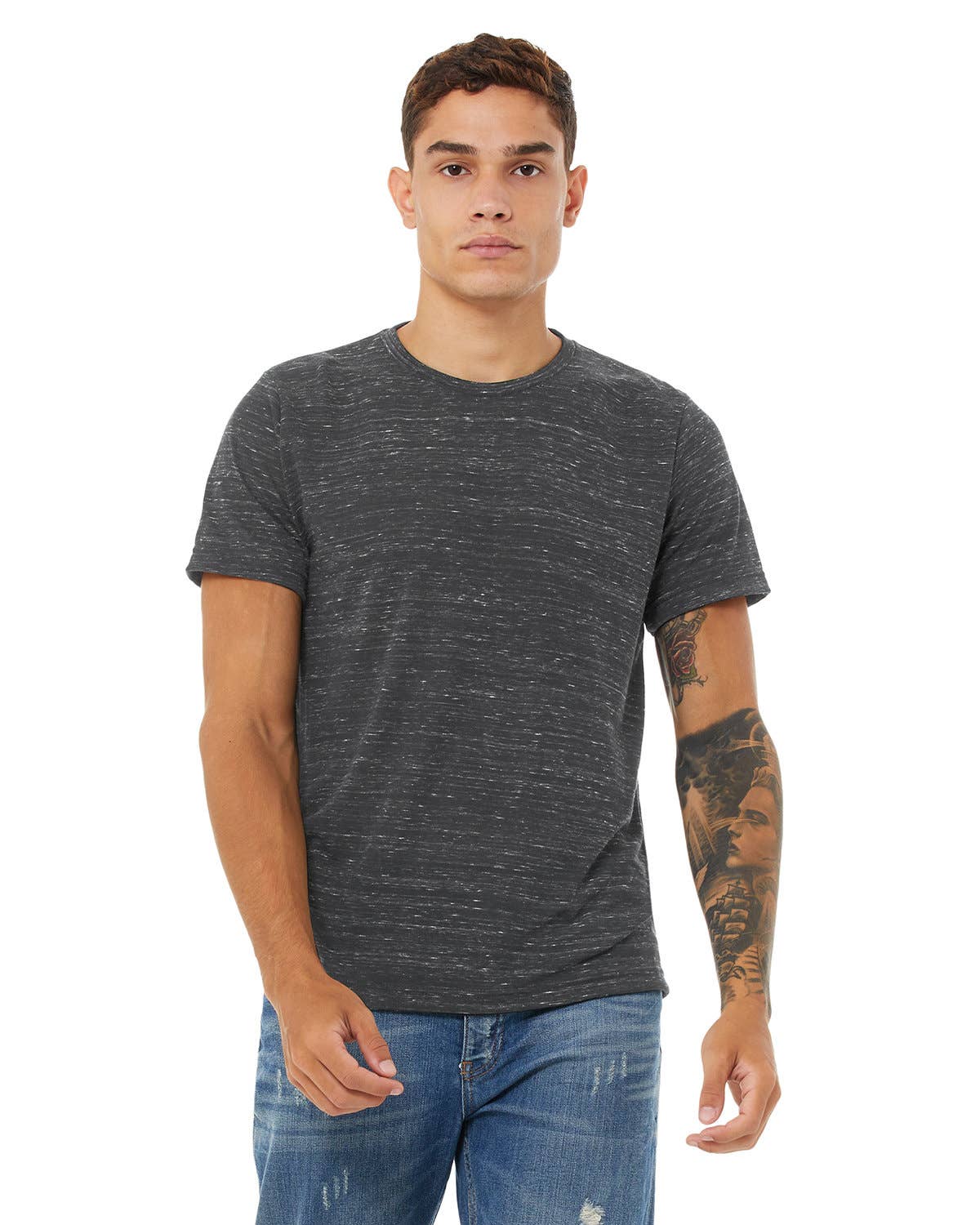 Total Apparel - Wholesale T-Shirt - Men's - Bella + Canvas 3650 Unisex Poly-Cotton Short-Sleeve T-Shirt10