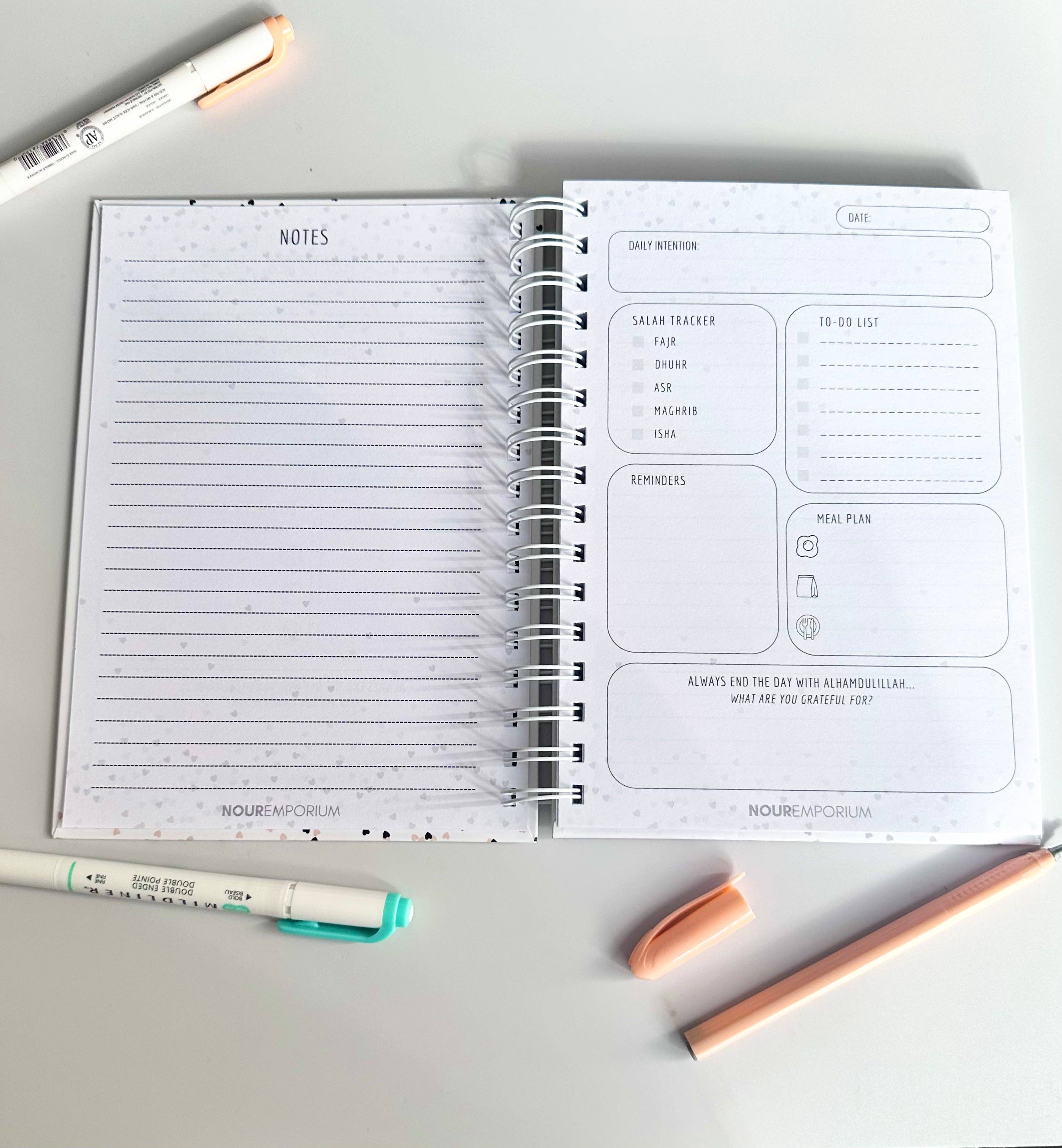Nour Emporium - Wholesale Planner - Start with Bismillah 90-Days Daily Planner5