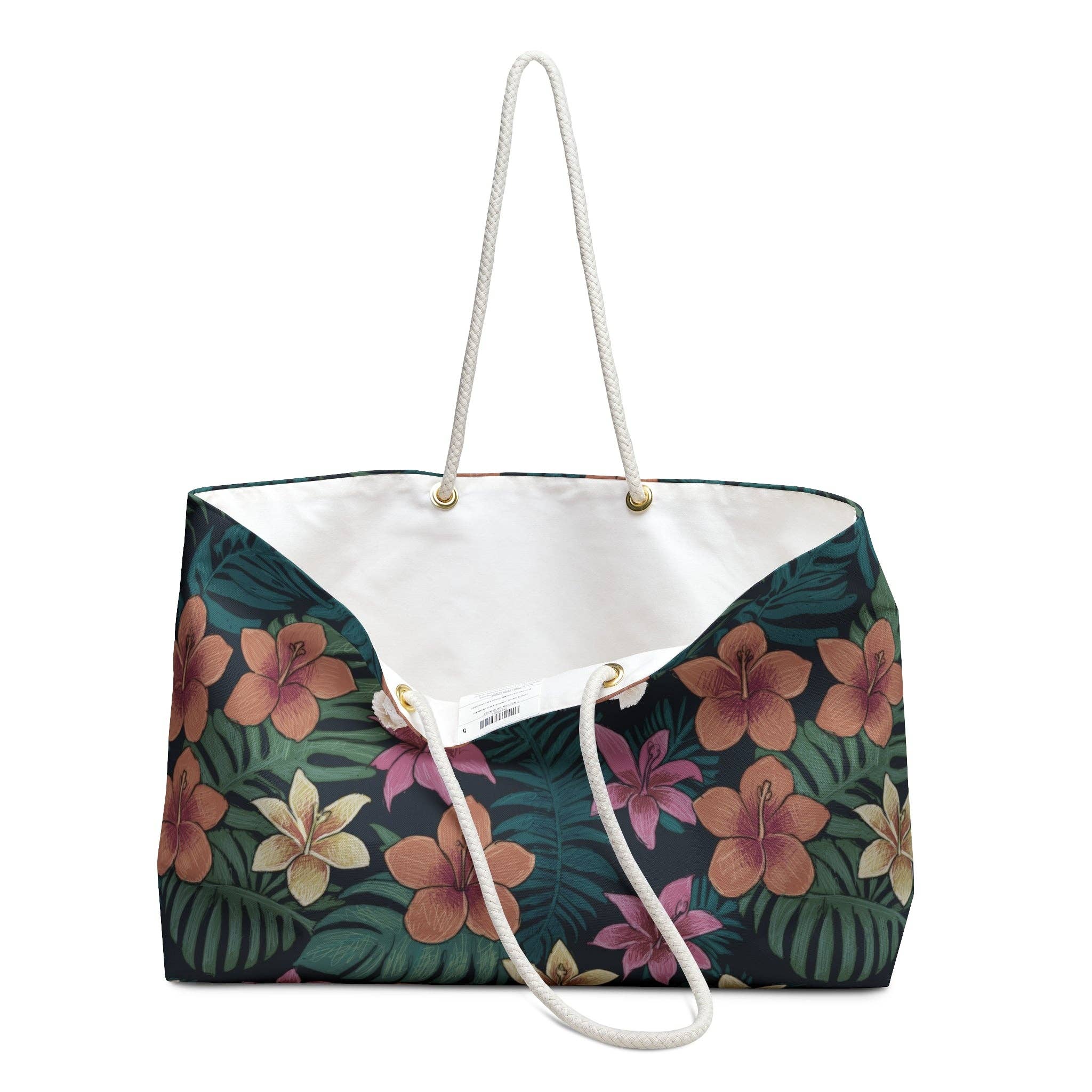 Los Angeles Mercantile™ - Wholesale Weekender Bag - Women's - Tropical PatternWeekender Bag2