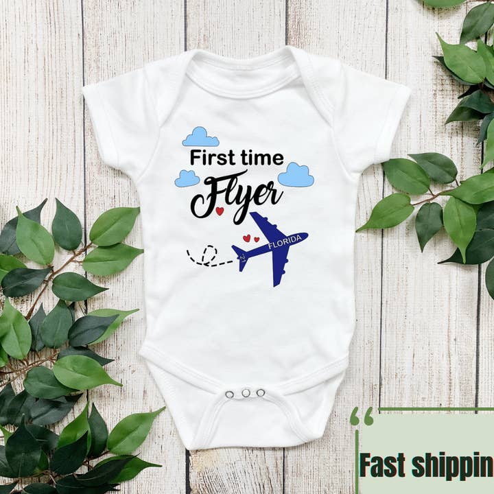 Dépliant pour la première fois, Baby Onesies® pour la vente par Jjsminifashionistas