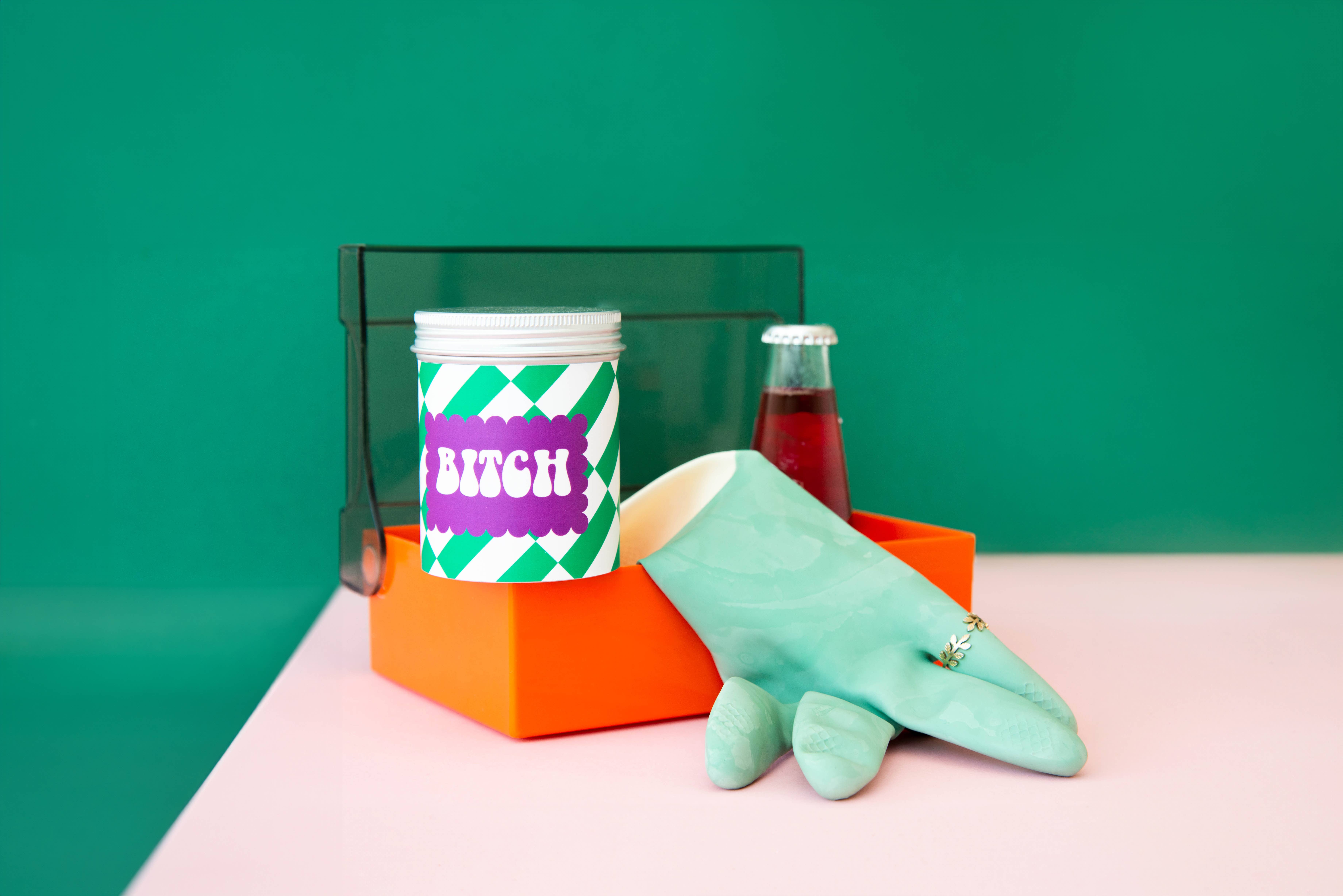 MARGO - Wholesale Jar/Filled Candle - Vegan Candle - Soy Wax - Bitch0