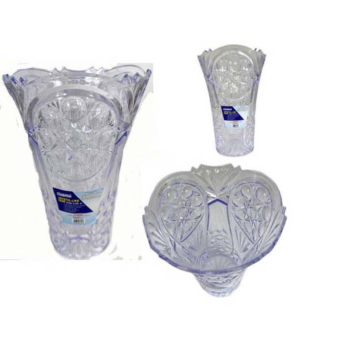 Vase en Cristal 9,25" pour la vente par Deluxe Import Trading