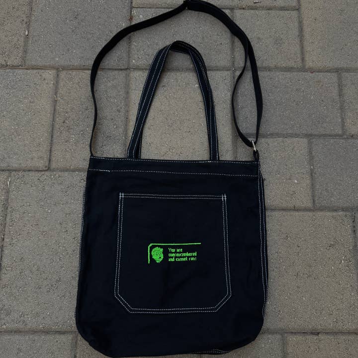 Threads By Tie - Wholesale Tote Bag - Unisex - Fallout Video Game Zipper Tote Bag0