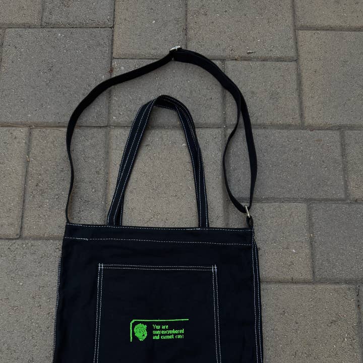 Threads By Tie - Wholesale Tote Bag - Unisex - Fallout Video Game Zipper Tote Bag0