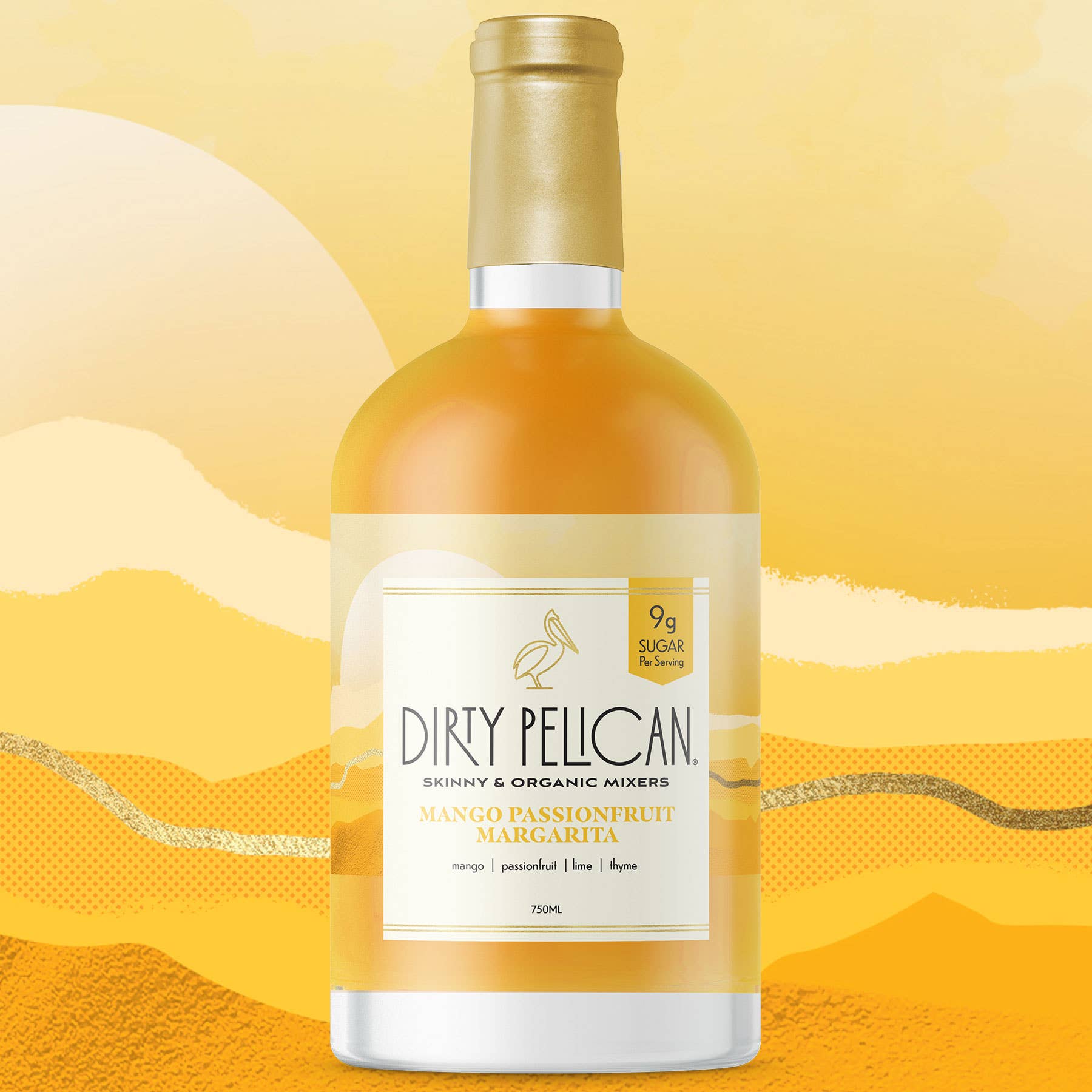 Dirty Pelican - Wholesale Cocktail Mix/Syrup - Mango Passionfruit Margarita2