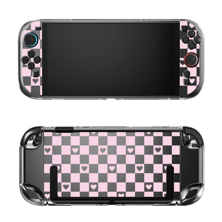 Checkered Love Case for Nintendo Switch 2 para venta al por mayor de Petimint