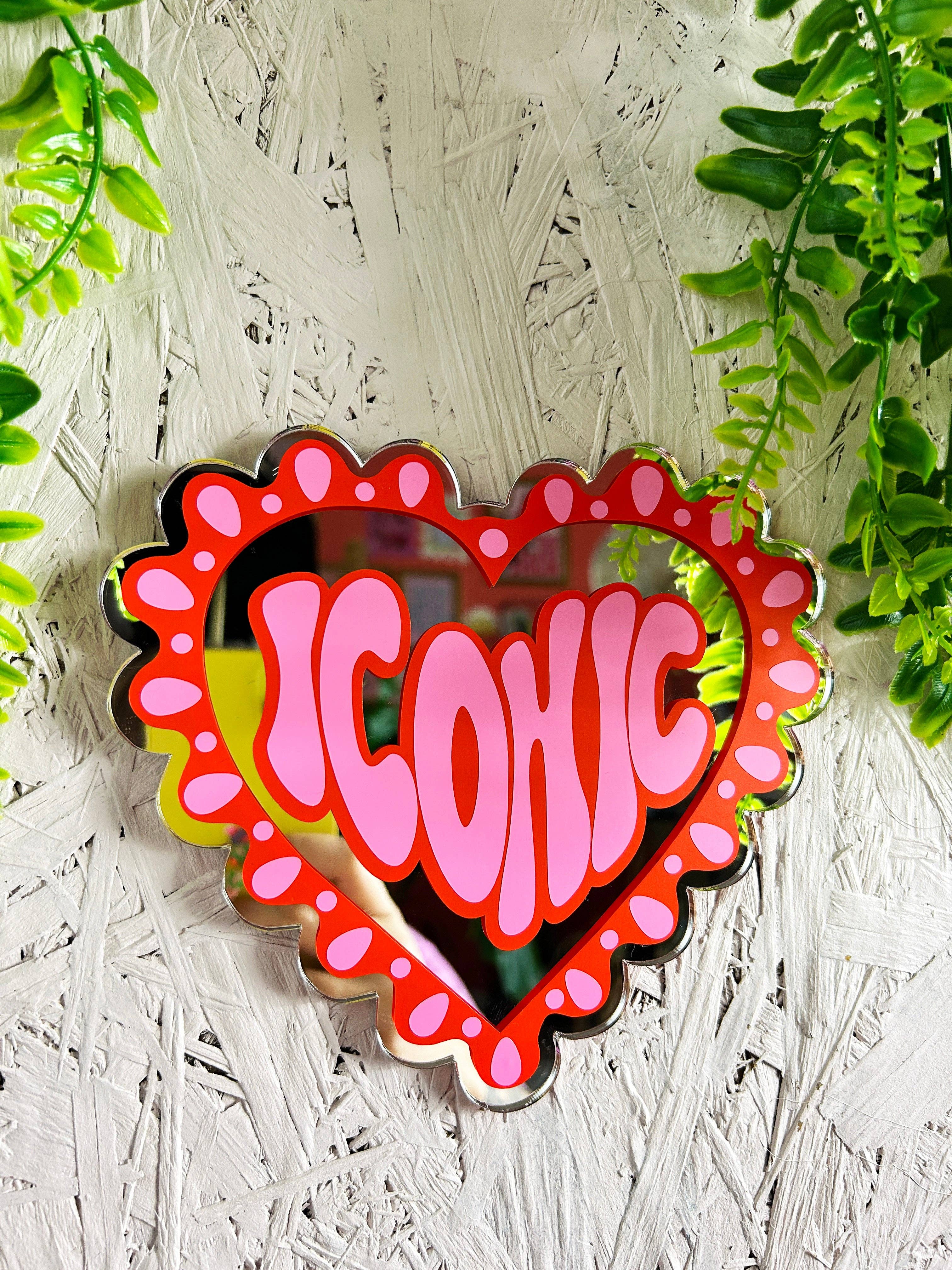 Printed Weird - Vente Miroir mural - Miroir You are ICONIC3