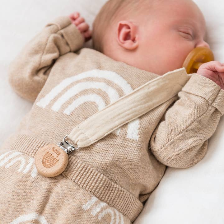 Kiin Baby - Wholesale Pacifier Clip - Baby - Cotton Dummy Clip