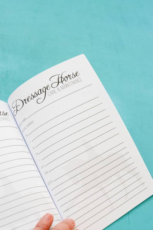 Circus Unicorn Shop - Vendita all'ingrosso Diari/agende - Il diario del cavaliere di dressage9