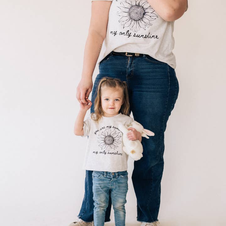 HAHA MAMA Clothing - Wholesale Screen Printed T-Shirt - Kids - You Are My Sunshine, My Only Sunshine T-Shirt - Child