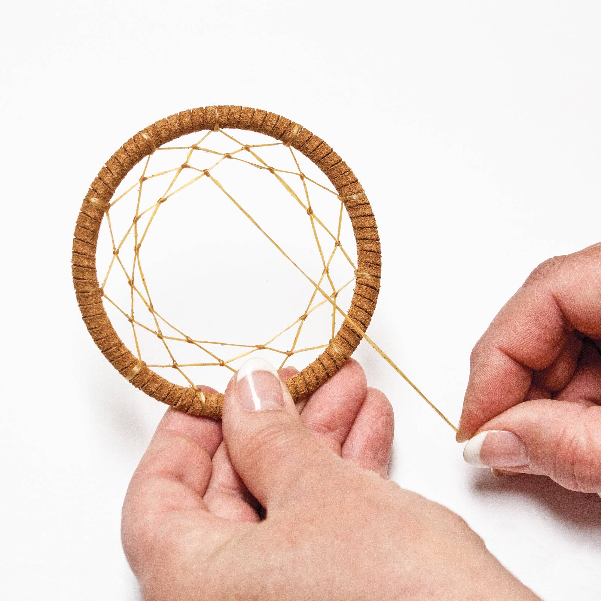 Realeather - Wholesale DIY Craft Kit - Mini Dreamcatcher Leathercraft Kit2