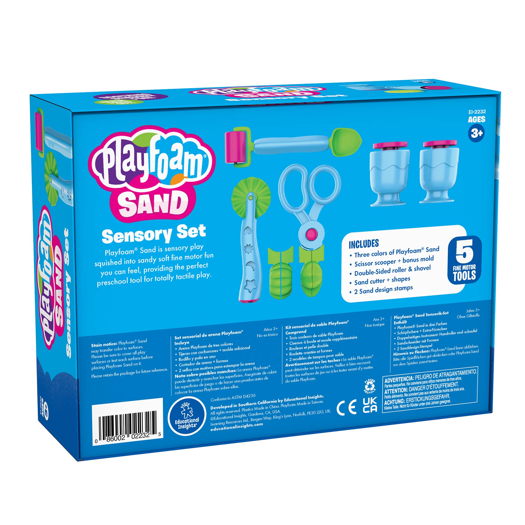 Learning Resources - Wholesale Toy Set - Kids - Playfoam® Sand Sensory Set6