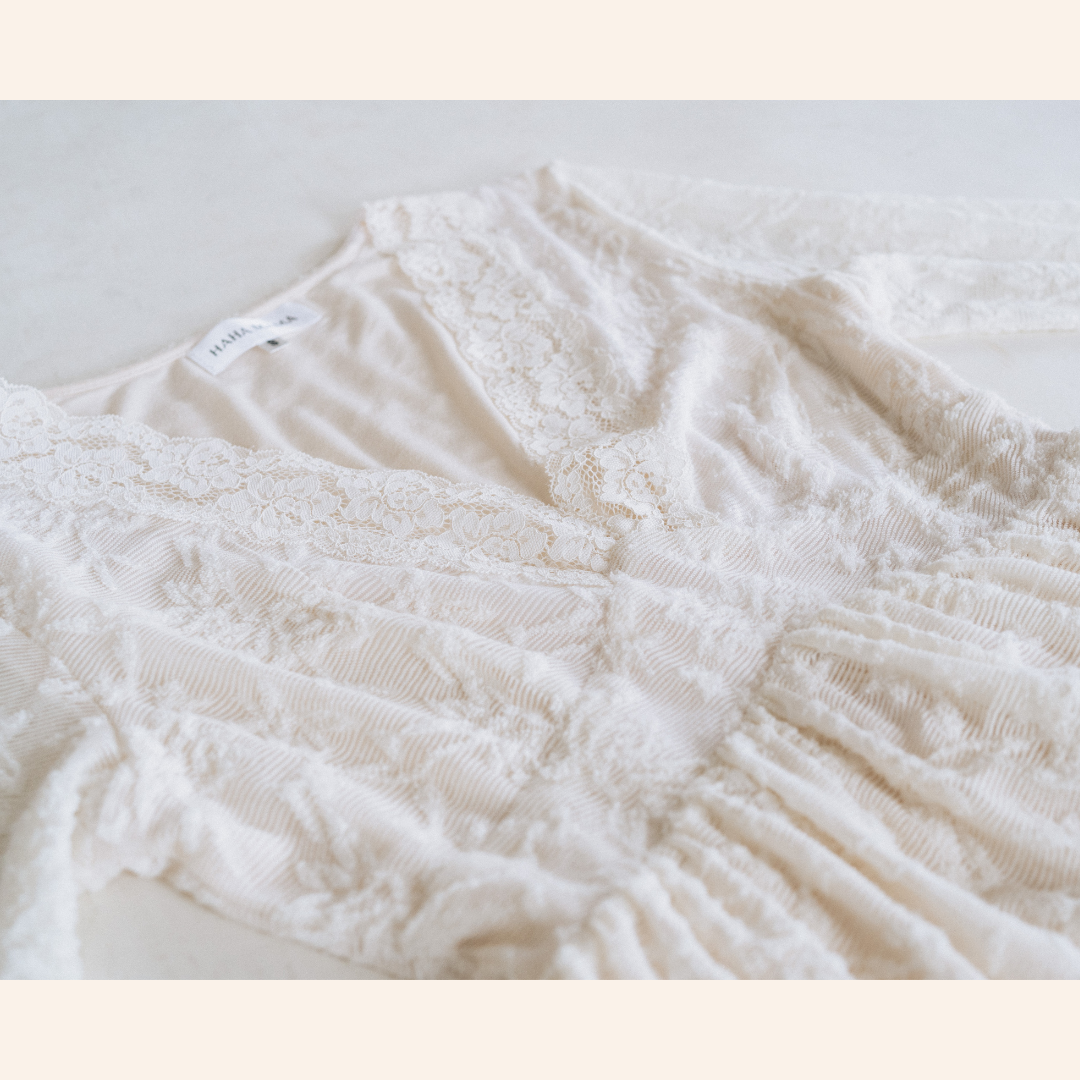 HAHA MAMA Clothing - Wholesale Mommy & Me Sets - Ivory Lace Mommy & Me Dress - Women15