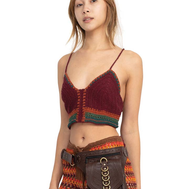 Lakhays Collection Inc. - Wholesale Belt Bag - Women's - D-ring Leaf Belt Bag