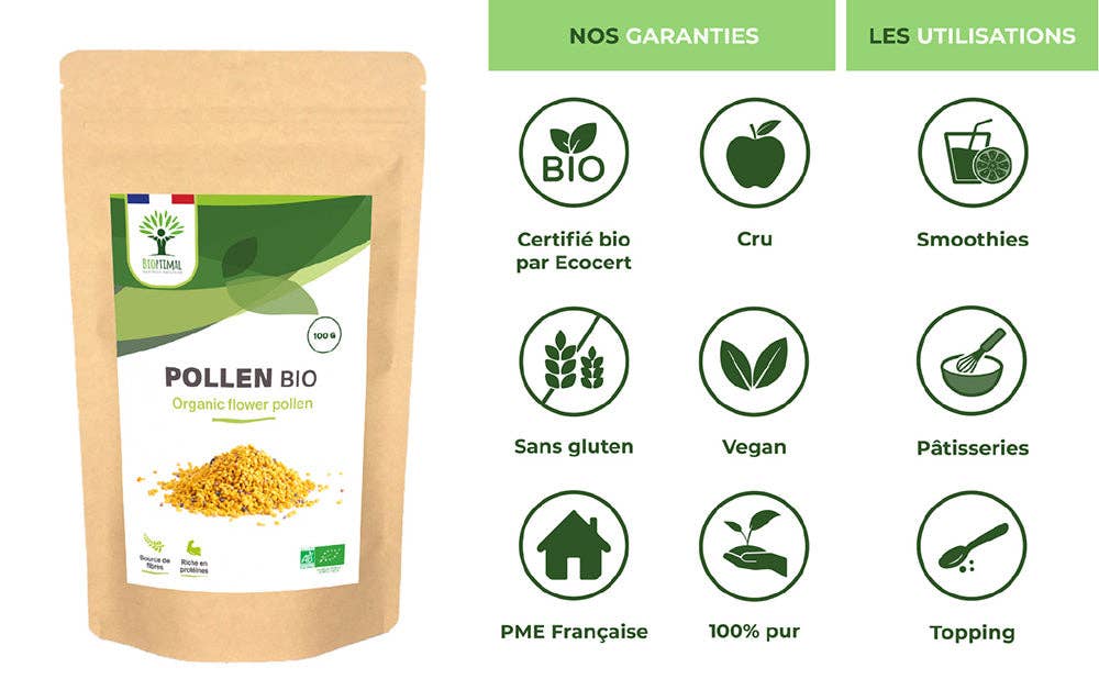 Bioptimal - Wholesale Protein/Superfood Powder - Bio seed pollen - Bioptimal5