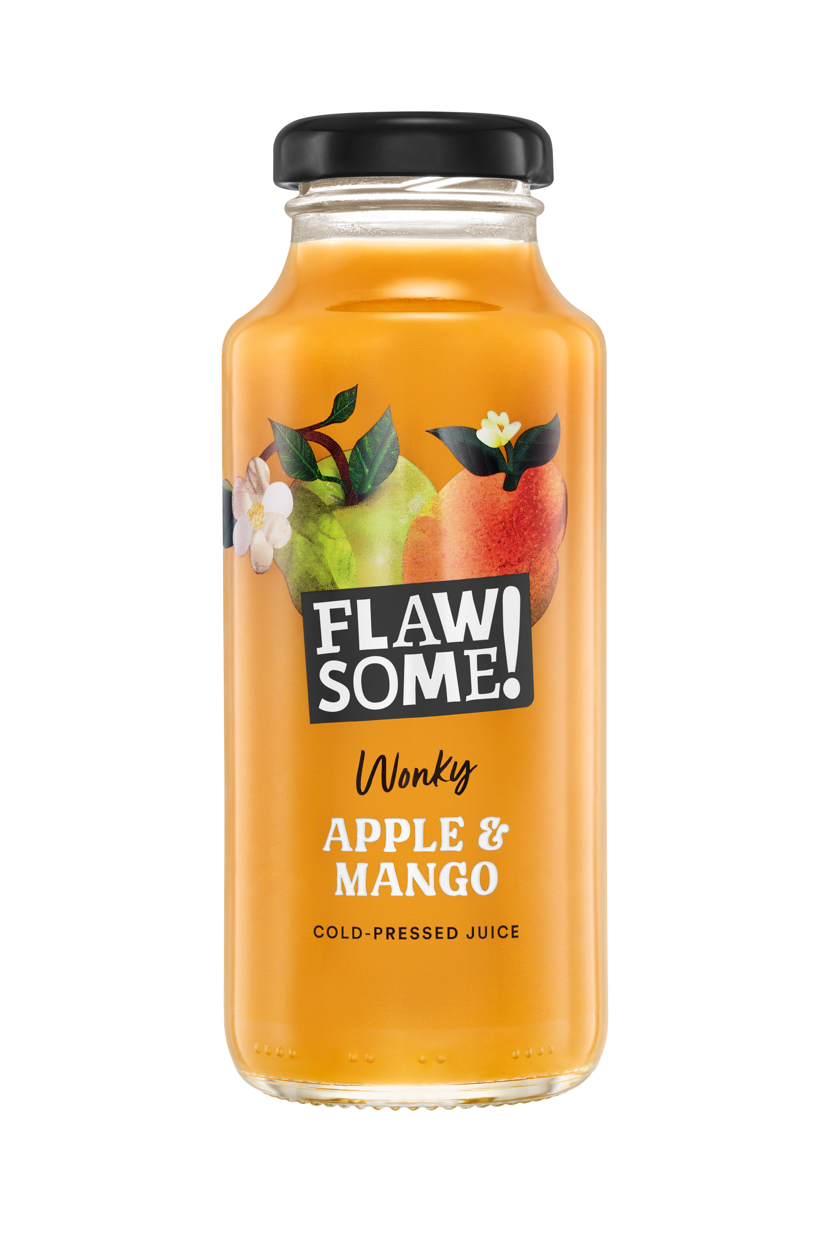 Flawsome Brands Limited – wholesale Wellness juice/tonic – Flawsome! Apple & Mango cold-pressed juice2