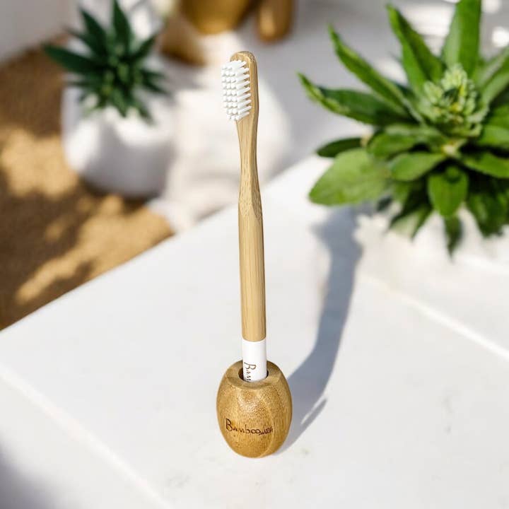 Bamboo Switch - Wholesale Toothbrush Holder - Bamboo Toothbrush Stand | Earth Day Bestseller