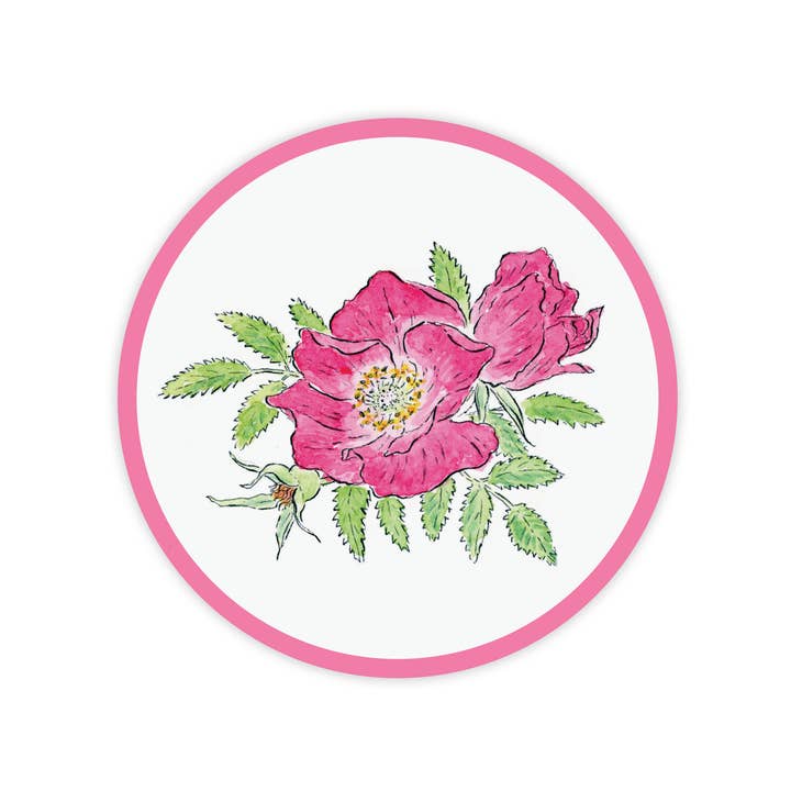 Sea Rose Coasters | Set of 4 for wholesale by Independent Puppy